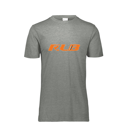 [FTSCUBGY-AS-LOGO3] Decker Men's Tri-Blend T-Shirt - Short Sleeve (Adult S, Gray, Logo 3)
