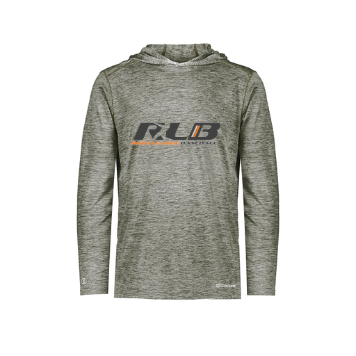 [FOLHCGGY-AS-LOGO1] Decker Men's Charge Hoodie (Adult S, Gray, Logo 1)