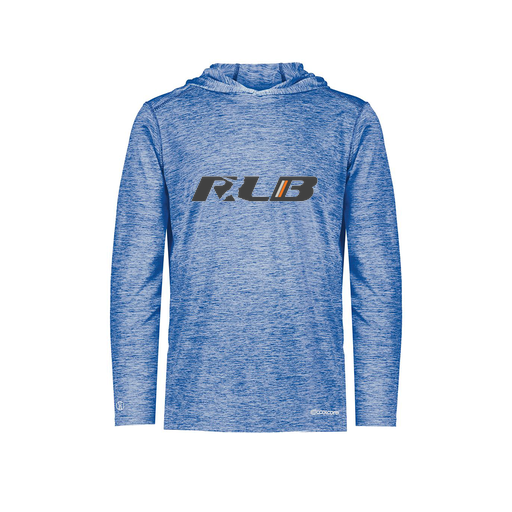 [FOLHCGRY-YS-LOGO2] Decker Youth Charge Hoodie (Youth S, Royal, Logo 2)