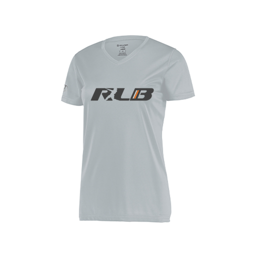 [222820.099.S-LOGO2] Ladies Movement Dri Fit Shirt (Female Adult S, Silver, Logo 2)